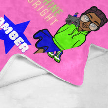 Load image into Gallery viewer, Shine Bright Personalized Blanket