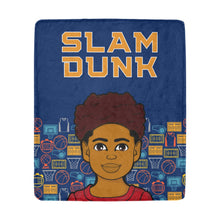 Load image into Gallery viewer, Slam Dunk Bball Boy Blanket