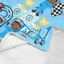 Load image into Gallery viewer, Speed Racer Boy Blanket
