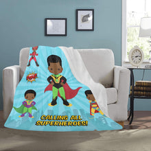 Load image into Gallery viewer, Superhero Boys Blanket