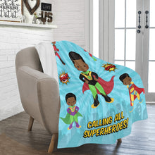 Load image into Gallery viewer, Superhero Boys Blanket