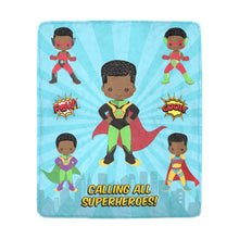 Load image into Gallery viewer, Superhero Boys Blanket