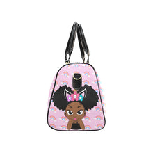 Load image into Gallery viewer, Unicorn Rainbow Puff Girl Travel Bag