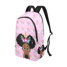 Load image into Gallery viewer, Unicorn Rainbow Puff Girl Backpack
