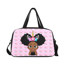 Load image into Gallery viewer, Unicorn Rainbow Puff Girl On-The-Go Bag