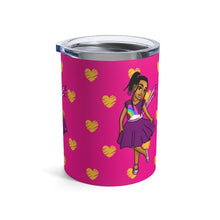 Load image into Gallery viewer, Girls Rule the World 10oz Tumbler (Pink)