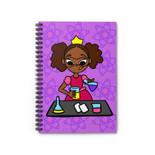 Load image into Gallery viewer, STEM Princess Spiral Notebook