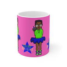Load image into Gallery viewer, Shine Bright 11oz Ceramic Mug (Pink)
