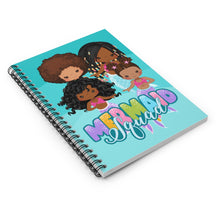 Load image into Gallery viewer, Mermaid Squad Spiral Notebook
