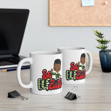 Load image into Gallery viewer, So Elfin Cute Black Boy Christmas Mug
