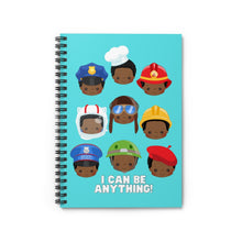 Load image into Gallery viewer, Boys Can Be Anything Spiral Notebook