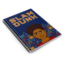 Load image into Gallery viewer, Slam Dunk Bball Boy Spiral Notebook