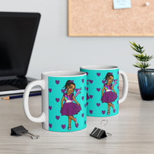 Load image into Gallery viewer, Girls Rule the World 11oz Mug (Blue)