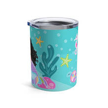 Load image into Gallery viewer, Curly Mermaid 10oz Tumbler