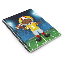 Load image into Gallery viewer, MVP Football Boy Spiral Notebook
