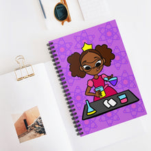 Load image into Gallery viewer, STEM Princess Spiral Notebook