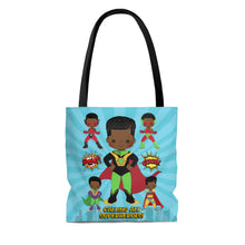 Load image into Gallery viewer, Superhero Boys Tote Bag