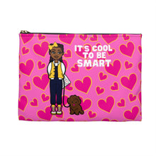 Load image into Gallery viewer, Cool To Be Smart Accessory Pouch (Pink)