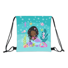 Load image into Gallery viewer, Braided Mermaid Drawstring Bag