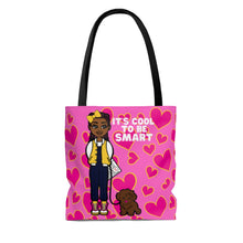 Load image into Gallery viewer, Cool To Be Smart Tote Bag (Pink)
