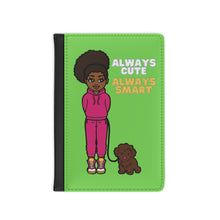 Load image into Gallery viewer, Always Cute Always Smart Passport Cover (Lime)