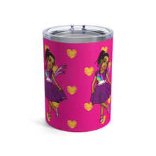 Load image into Gallery viewer, Girls Rule the World 10oz Tumbler (Pink)