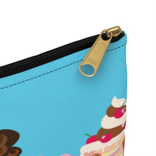 Load image into Gallery viewer, Candy Girl Afro Puff Accessory Pouch (Light Brown)