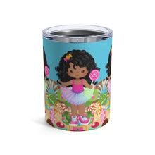 Load image into Gallery viewer, Candy Girl Curly 10oz Tumbler