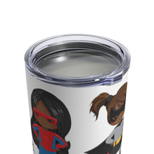 Load image into Gallery viewer, Black Girl Superhero 10oz Tumbler