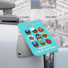 Load image into Gallery viewer, Boys Can Be Anything Personalized Luggage Tag