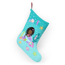 Load image into Gallery viewer, Braided Mermaid Christmas Stocking