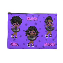 Load image into Gallery viewer, Black Girl Magic Rockstars Accessory Pouch