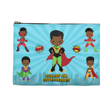 Load image into Gallery viewer, Superhero Boys Accessory Pouch
