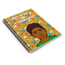 Load image into Gallery viewer, Believe In Yourself Spiral Notebook
