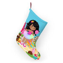 Load image into Gallery viewer, Candy Girl Curly Christmas Stocking