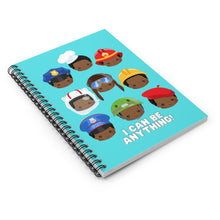 Load image into Gallery viewer, Boys Can Be Anything Spiral Notebook