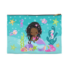 Load image into Gallery viewer, Braided Mermaid Accessory Pouch