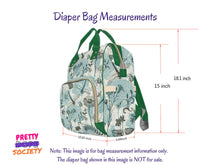 Load image into Gallery viewer, Black and Gold Crown Princess Diaper Bag