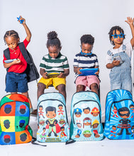 Load image into Gallery viewer, Superhero Boys Backpack