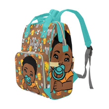 Load image into Gallery viewer, Safari Baby Personalized Diaper Bag
