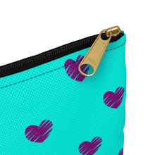 Load image into Gallery viewer, Girls Rule the World Accessory Pouch (Blue)
