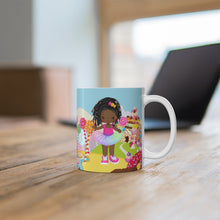 Load image into Gallery viewer, Candy Girl Braided 11oz Mug
