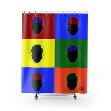 Load image into Gallery viewer, Color Block Boys Shower Curtain
