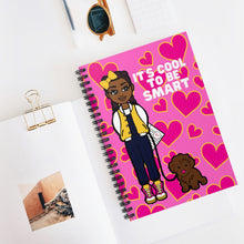 Load image into Gallery viewer, Cool To Be Smart Spiral Notebook (Pink)
