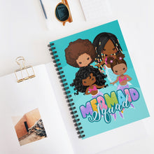 Load image into Gallery viewer, Mermaid Squad Spiral Notebook

