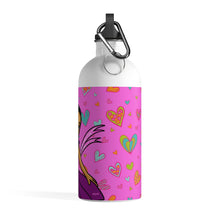 Load image into Gallery viewer, Pretty Girl Hearts Water Bottle
