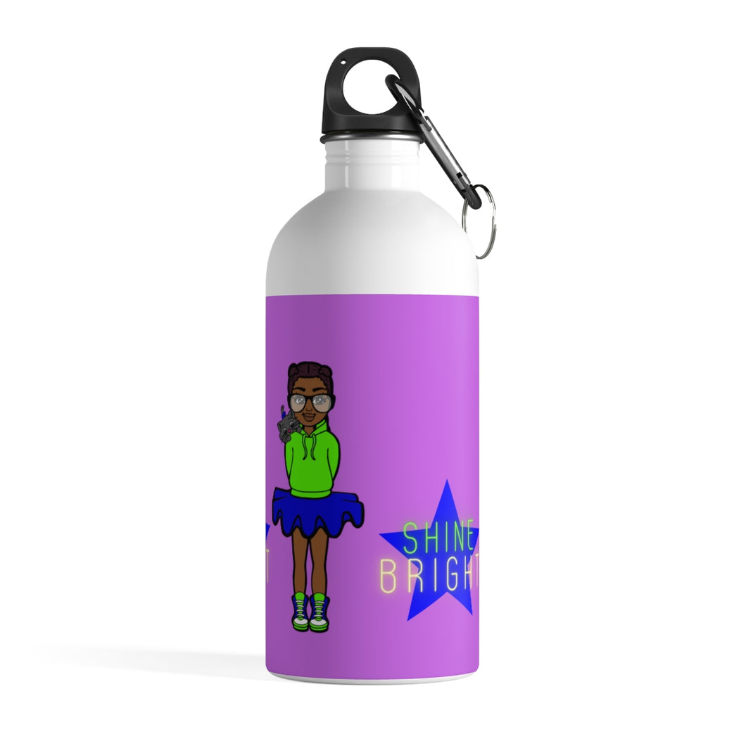 Shine Bright Water Bottle (Purple)