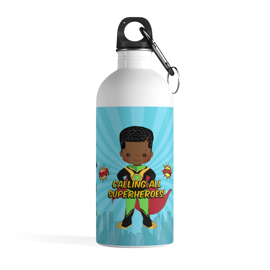 Superhero Boys Water Bottle