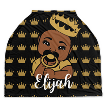Load image into Gallery viewer, Royal Crown Baby Personalized Car Seat Cover
