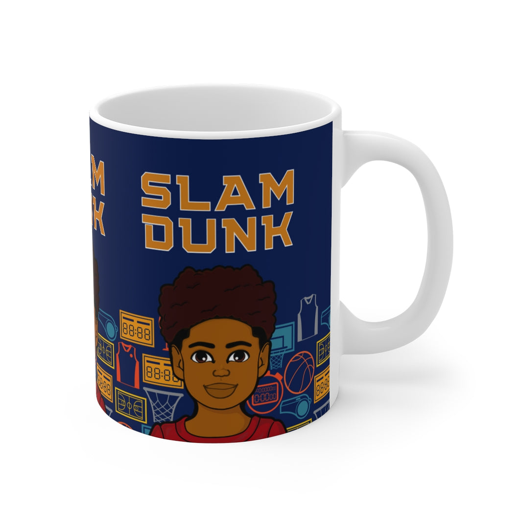 Slam Dunk Bball Boy 11oz Mug
